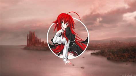 #picture-in-picture anime girls #anime High School DxD Gremory Rias #720P #wallpaper # ...