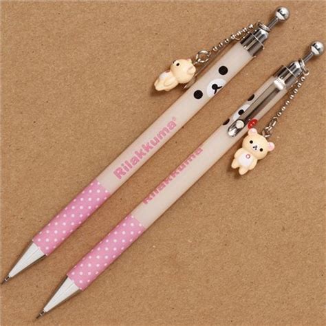 white bear Rilakkuma mechanical pencil by San-X | Japanese Stationery | Kawaii pens, Mechanical ...