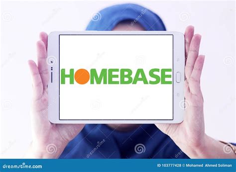 Homebase retailer logo editorial stock photo. Image of icons - 103777428