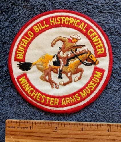 VTG Buffalo Bill Historical Center Cody Wyoming Winchester Arms Museum Patch | eBay