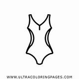 Badeanzug Swimsuits Badpak Kleurplaat Swimming Swim Swimwear Ausmalbild  sketch template