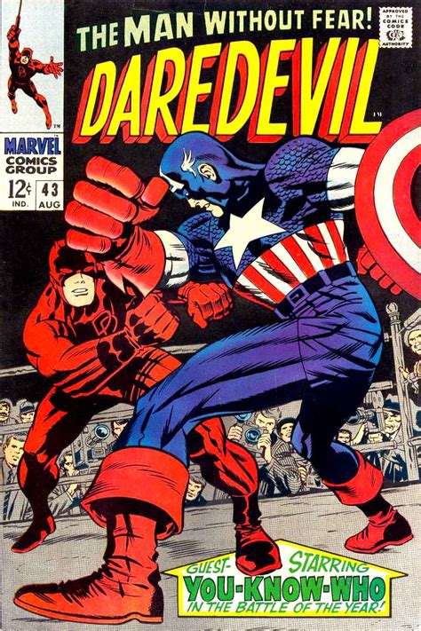 Daredevil #43 - Jack Kirby cover - Pencil Ink