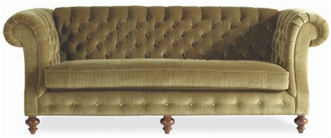 Modern Chesterfield Sofa, green velvet