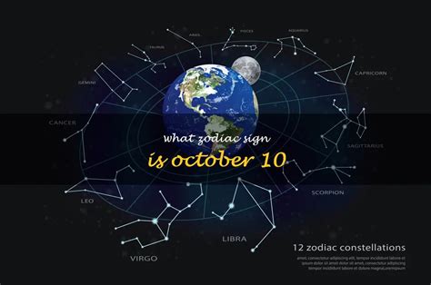 What Is The Zodiac Sign Of Those Born On October 10? | ShunSpirit