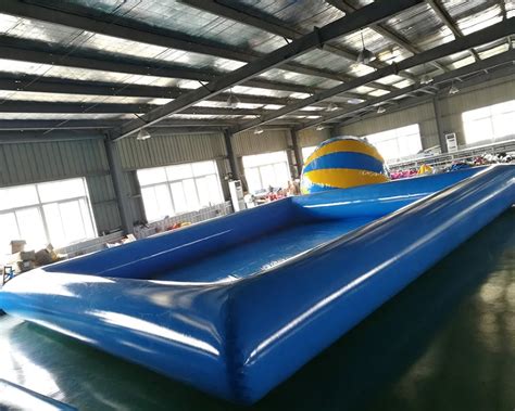 High quality giant blue inflatable pool adult size inflatable pool for ...