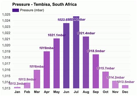 Yearly & Monthly weather - Tembisa, South Africa