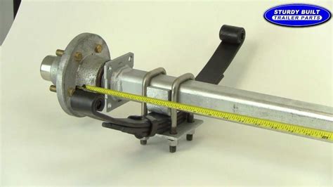 How to Measure an Axle Video from Sturdy Built Trailer Parts | Utility ...