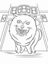 Goosebumps Coloring Pages sketch template