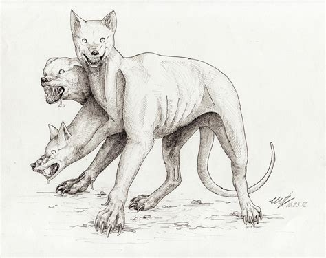 Cerberus the Three Headed Hell Hound by Ufuru18 on DeviantArt