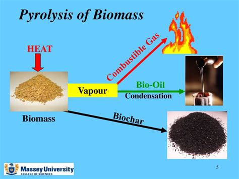 Ppt Pyrolysis Of Biomass To Produce Bio Oil Biochar And Combustible ...