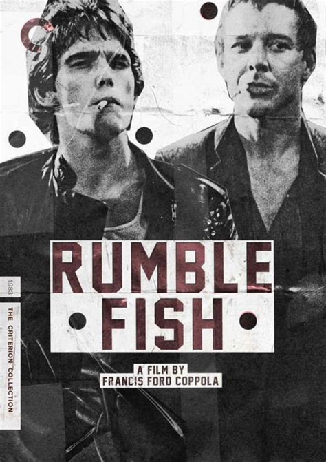 Rumble Fish- S.E. hinton Author of the outsiders.... haven't seen the movie...and I want to so ...