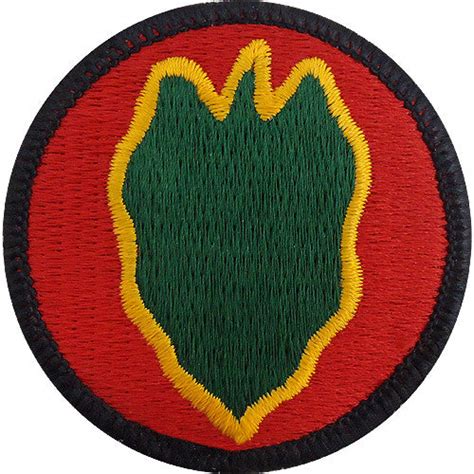 24th Infantry Division Class A Patch | USAMM