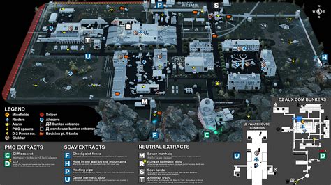 Map - Reserve - Escape from Tarkov - eft-ammo.com