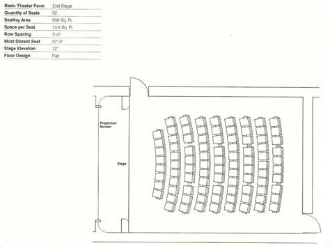 Gallery of How to Design Theater Seating, Shown Through 21 Detailed ...