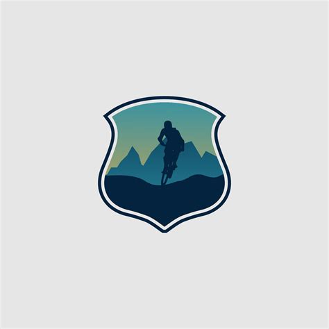 mountain bike logo vector 27972004 Vector Art at Vecteezy