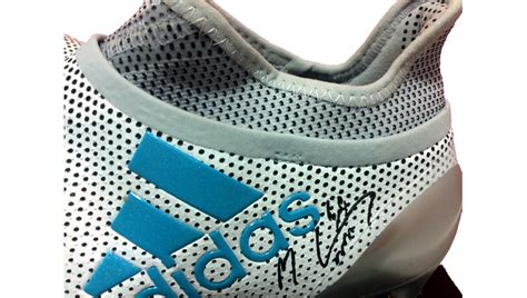 Mohamed Salah's 1st Liverpool Training Boots - CharityStars