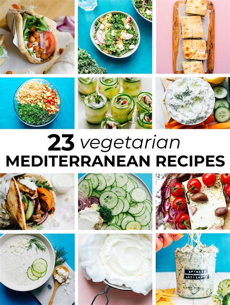 23 Best Vegetarian Mediterranean Recipes | Live Eat Learn