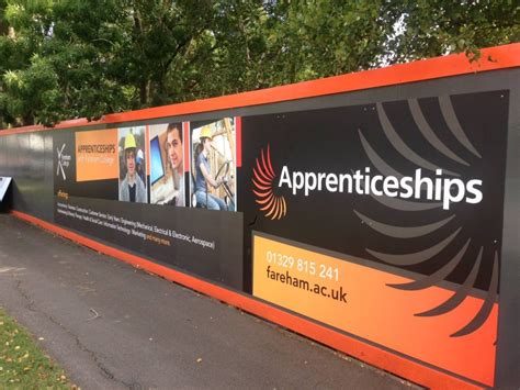 Hoarding Board Design Hampshire - Fareham College Hampshire