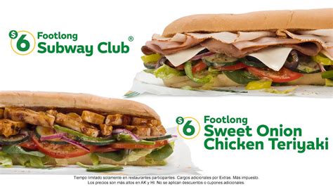 subway footlong sweet onion chicken teriyaki