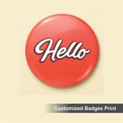 Customize Badge Printing Services at best price in Mumbai | ID: 2851315749562