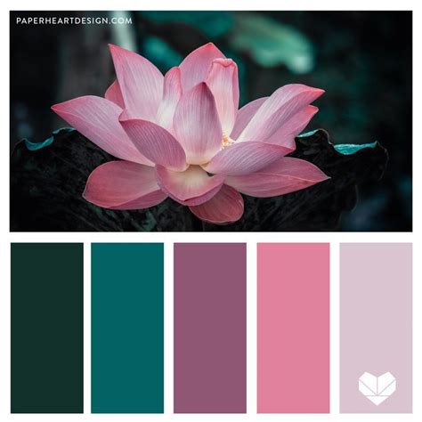 Color Palette: Peaceful Palettes — Paper Heart Design | Color palette challenge, Calm color ...