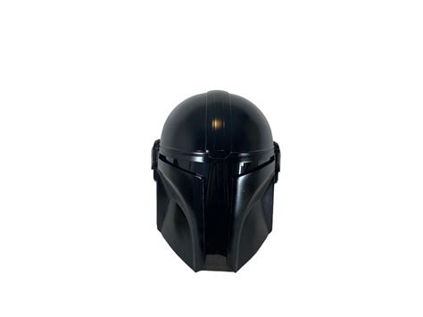 BLACK MANDALORIAN HELMET / Star Wars Helmet / Mandalorian - Etsy