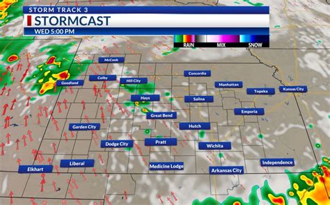 Chance for storms includes risk of severe weather in Kansas