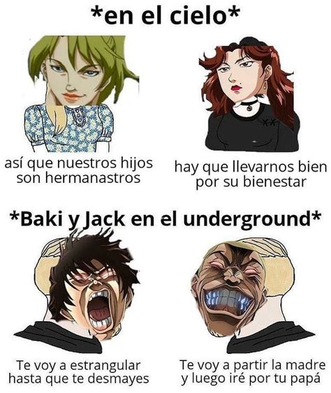 Baki Meme | Comics graciosos, Imágenes graciosas, Memes de anime