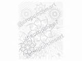 11 Crop Circles Coloring Pages Digital Downloads  Etsy sketch template