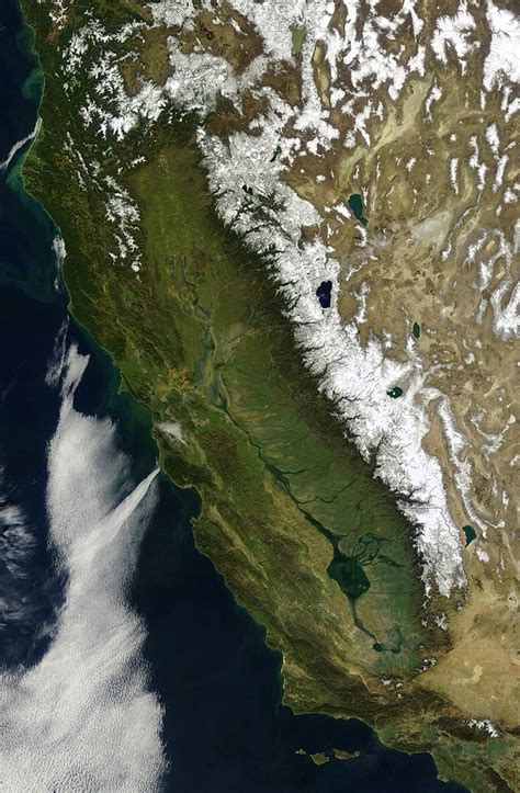 The First Satellite Map of California (1851) | cool graphs/charts ...