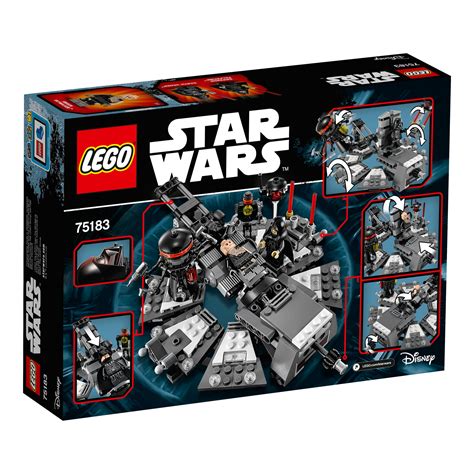 75183 LEGO Star Wars Darth Vader Transformation Set 282 Pieces Age 7-12 ...