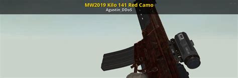 MW2019 Kilo 141 Red Camo [Counter-Strike: Source] [Mods]