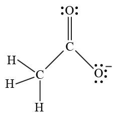 Acetate Ion Structure