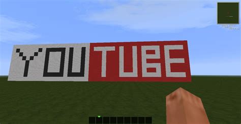 Youtube Logo Minecraft Project