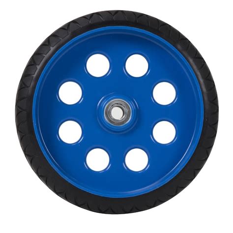 Cosco 400-lb Capacity 2-Wheel Blue Polyurethane Hand Truck Replacement Wheel at Lowes.com