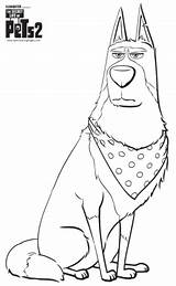 Free The Secret Life Of Pets 2 Coloring Pages Printable sketch template