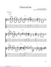 Classical Gas guitar pro tab by Tommy Emmanuel @ musicnoteslib.com