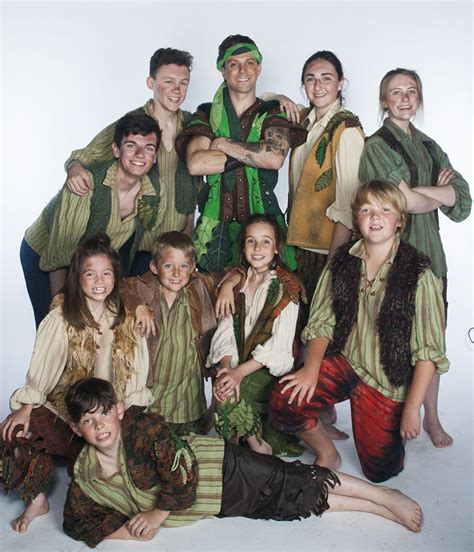 Lost Boys in Greens and Vests | Peter pan costumes, Peter pan musical, Peter pan costume kids