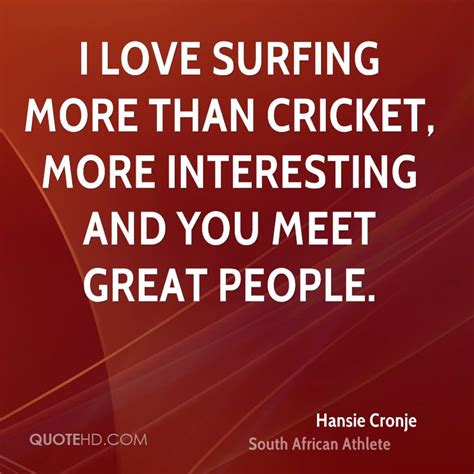 Hansie Cronje Quotes. QuotesGram