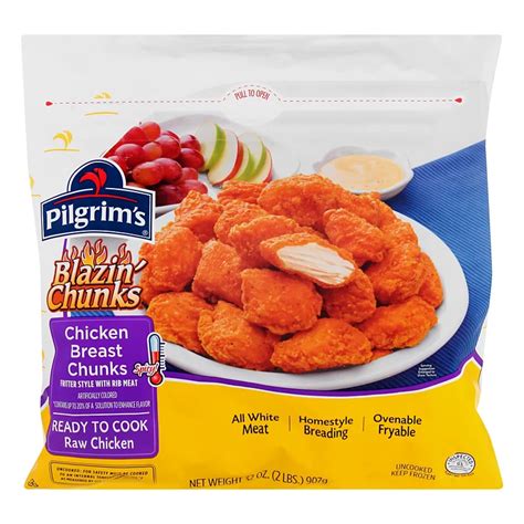 Pilgrim's Blazin' Chicken Breast Chunks - Shop Chicken at H-E-B