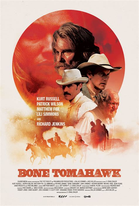 Bone Tomahawk Poster – Cannibal Western Starring Kurt Russell