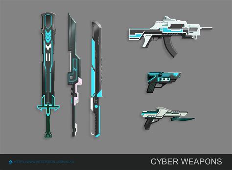 ArtStation - Concept art: Cyber Weapons