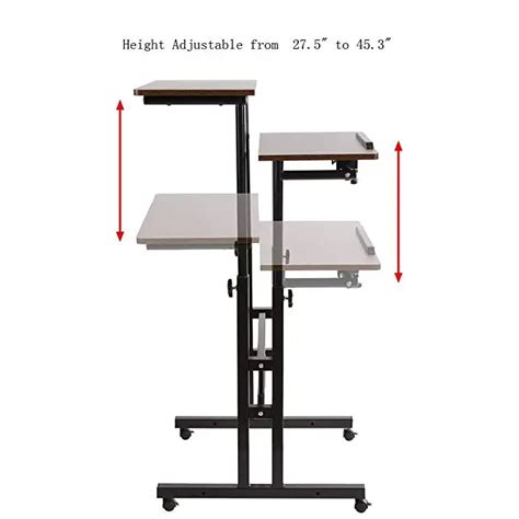 Height Adjustable Standing Office Desk - Buy Office Desk Product On Alibaba.com,Adjustable ...