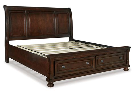 Porter King Sleigh Bed Rhynes & Rhodes Furniture