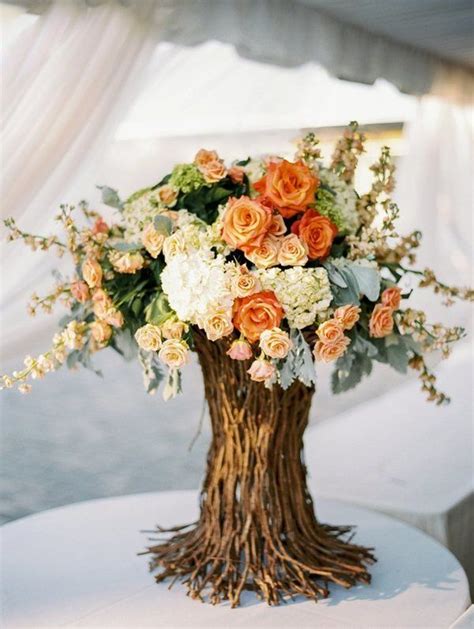 21 unique wedding flower ideas too pretty not to try | Fall wedding centerpieces, Wedding table ...