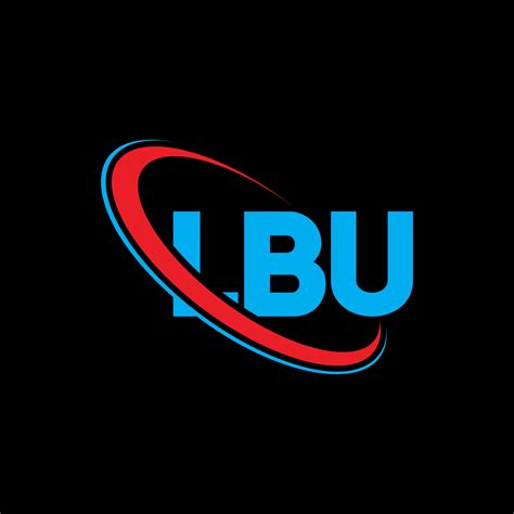 logotipo de lbu. letra lbu. diseño del logotipo de la letra lbu ...