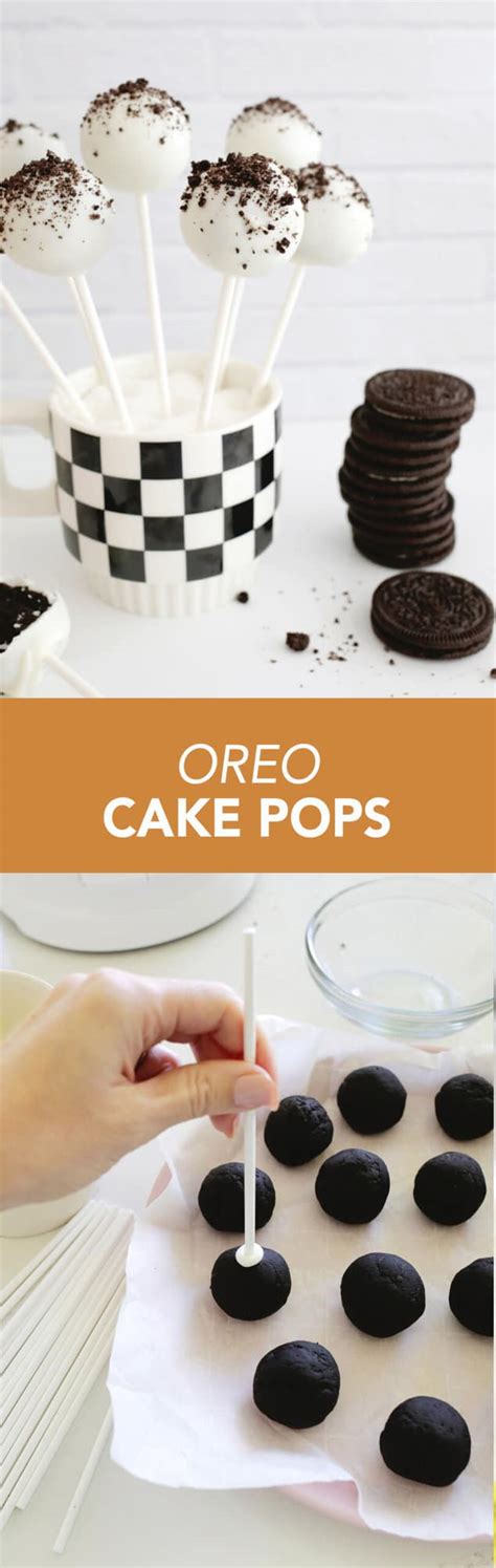 Oreo Cake Pops - A Beautiful Mess