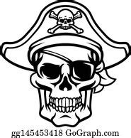 900+ Royalty Free Skull And Crossbones Pirate Cartoon Vectors - GoGraph