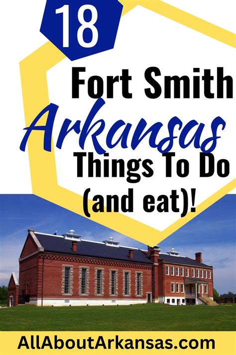 18 Fun Things to do in Fort Smith, Arkansas from the Locals - All About Arkansas