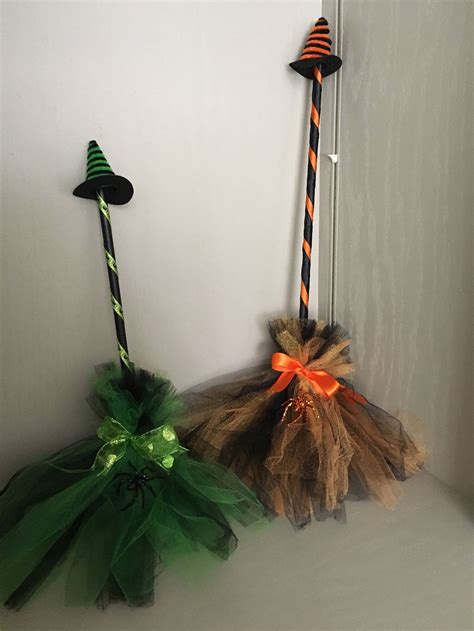 Tulle Witch Broom Halloween Costume Halloween Fun Witches | Etsy